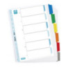 Przekładki kartonowe A4+ MYLAR 1-6 kolor 100204992 OXFORD
