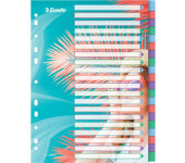 Przekładki Colour`Breeze PP A4 20 przekładek 628502 ESSELTE