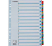 Przekładki kartonowe MYLAR A4 1-31 białe 100164 ESSELTE