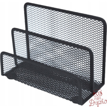 Stojak na koperty NATUNA siatka czarny 175x135x75mm (Z901)