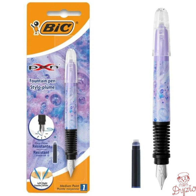 Pióro wieczne XPen Decor niebiesko-fioletow 9452254 BIC