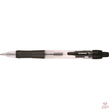 Długopis żelowy z gumowym uchwytem czarny 7344001PL-01 BIELLA