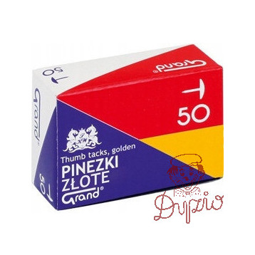 Pinezka złota G50 (10) GRAND 110-1377