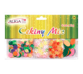 Cekiny pastelowe mix 5 wzorów i kolorów WMT-101 ALIGA