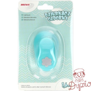 Dziurkacz ozdobny 1,6 cm KWIAT I D16-27 BREWIS