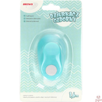 Dziurkacz ozdobny 1,6 cm KOŁO D16-02 BREWIS