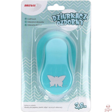 Dziurkacz ozdobny 3,8 cm MOTYL D38-07 BREWIS