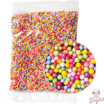 Kulki styropianowe mix kolorów 4mm 10g. KSK-MIX ALIGA