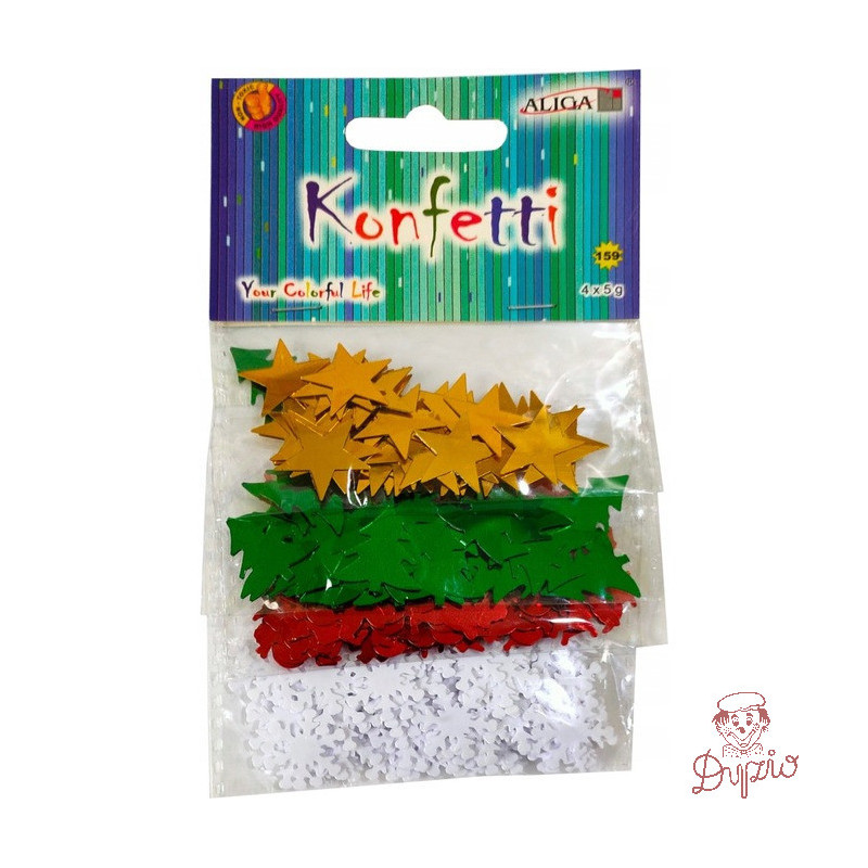 Konfetti MT-7790 mix kształtów 20g ALIGA