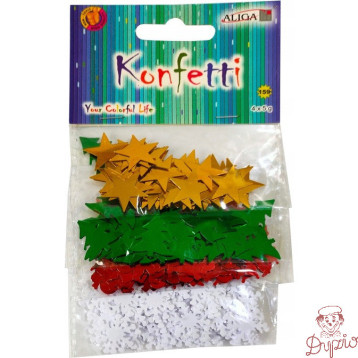 Konfetti MT-7790 mix kształtów 20g ALIGA