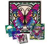 Zestaw do tworzenia obrazów z drewna MOTYL 0465-0072-01 Panta Plast