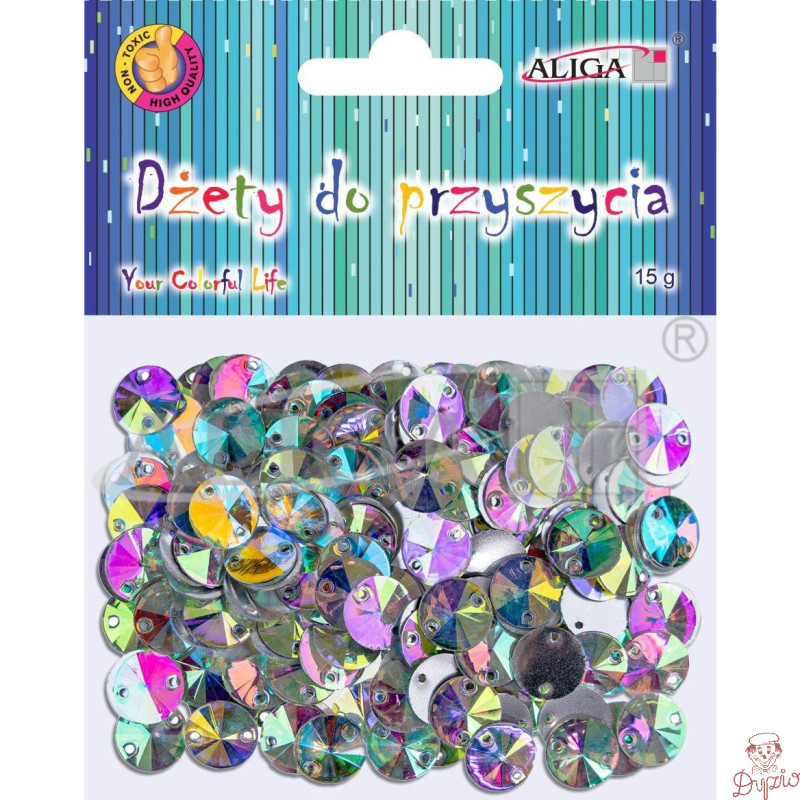 Dżety do przyszycia 1cm 15g GUZ-3544 ALIGA
