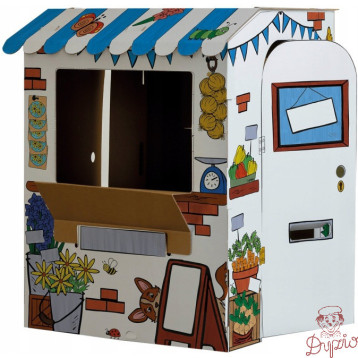 Domek do kolorowania STRAGAN XL 100142507 FELLOWES