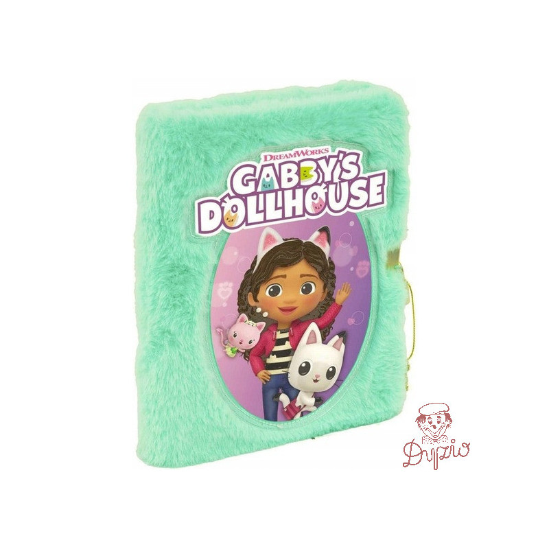 Pamiętnik z kłódką Gabbys Dollhouse A5 96k ASTRA 101025005