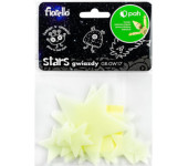Ozdoby fluorescencyjne GWIAZDKI miks 12szt. GR-GW17 170-2813 FIORELLO