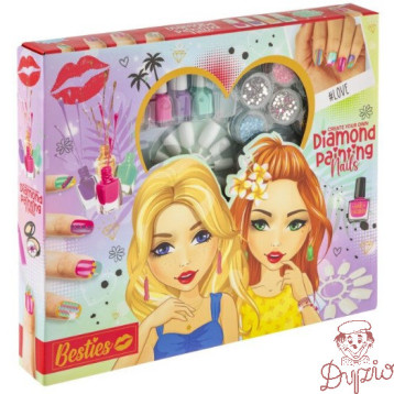 Zestaw do zdobienia paznokci 140040 BESTIES