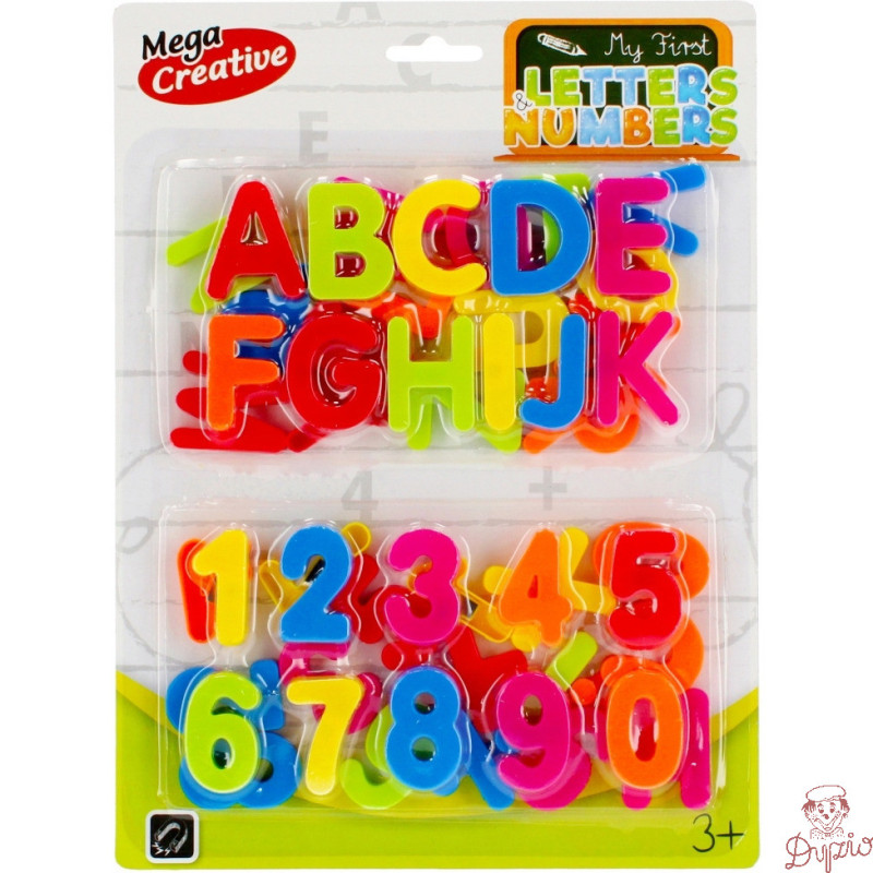 Literki i Cyferki magnetyczne Mega Creative 462721