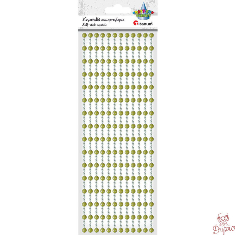 Kryształki samoprzylepne na pasku 414506 TITANUM