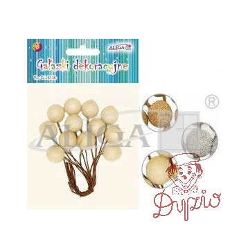 Gałązki dekoracyjne 3 wzory 11cm DPG-2878 ALIGA