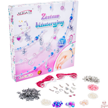 Zestaw kreatywny BIŻUTERYJNY 479 el. ZWB-880 ALIGA