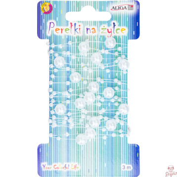 Perełki na żyłce 3mm,8mm x 3m WSP-8688 ALIGA