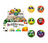 Piłka antystresowa 7cm OWOCE mix 459817 MEGA CREATIVE