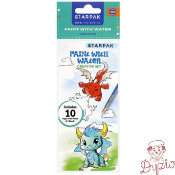 Zestaw kreatywny malowanie wodą BOY 529935 STARPAK