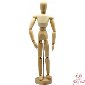 Manekin drewniany 20cm-model postaci ludzkiej A12201