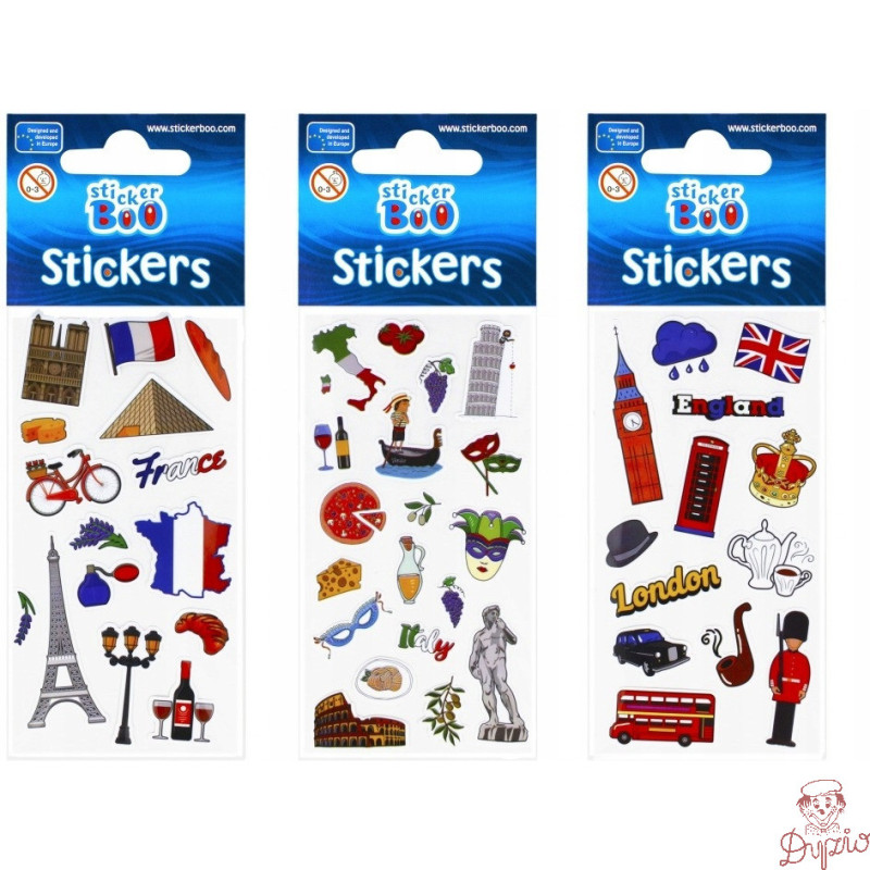 Naklejki 66x180 S-BOO EUROPA TRAVEL 489559