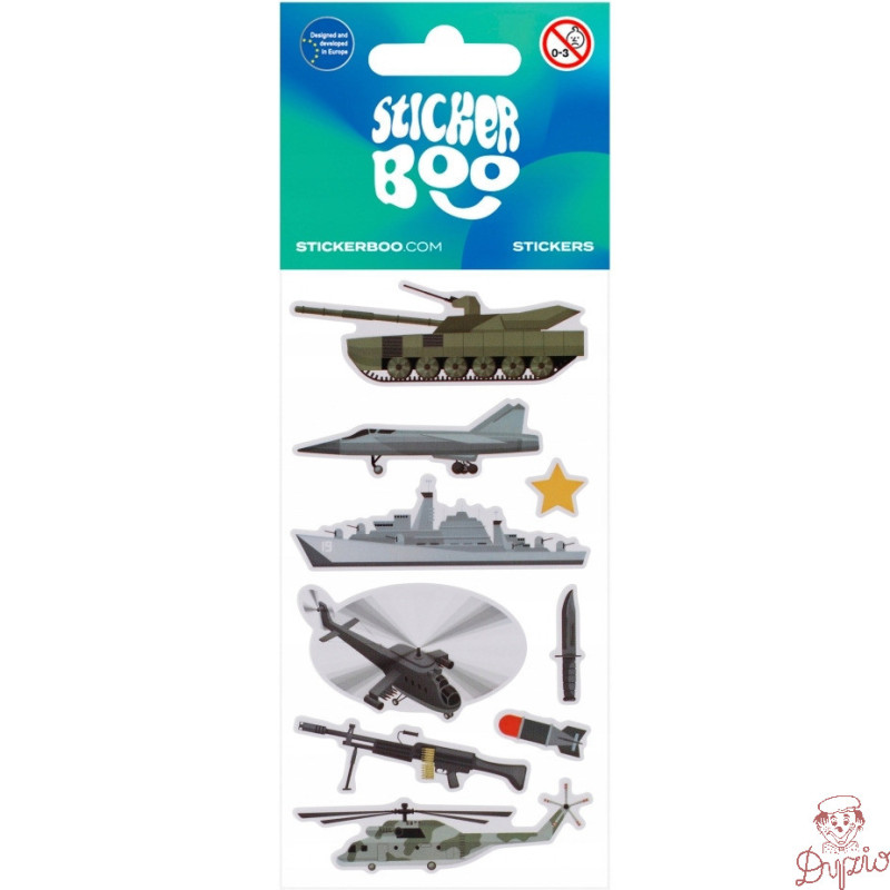 Naklejki 66x180 S-BOO MILITARY 534610