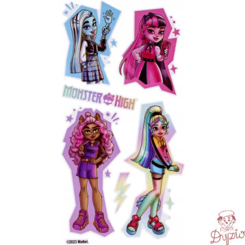 Naklejki 66x180 S-BOO MONSTER HIGH 517759