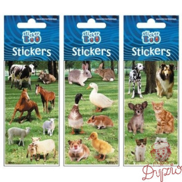 Naklejka 66x180 S-BOD SILV ZWIERZĘTA 3 PBH 120/ 382529