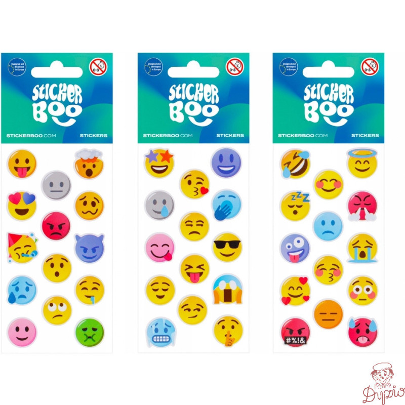 Naklejki 66x180 S-BOO Emotikony 3 534614