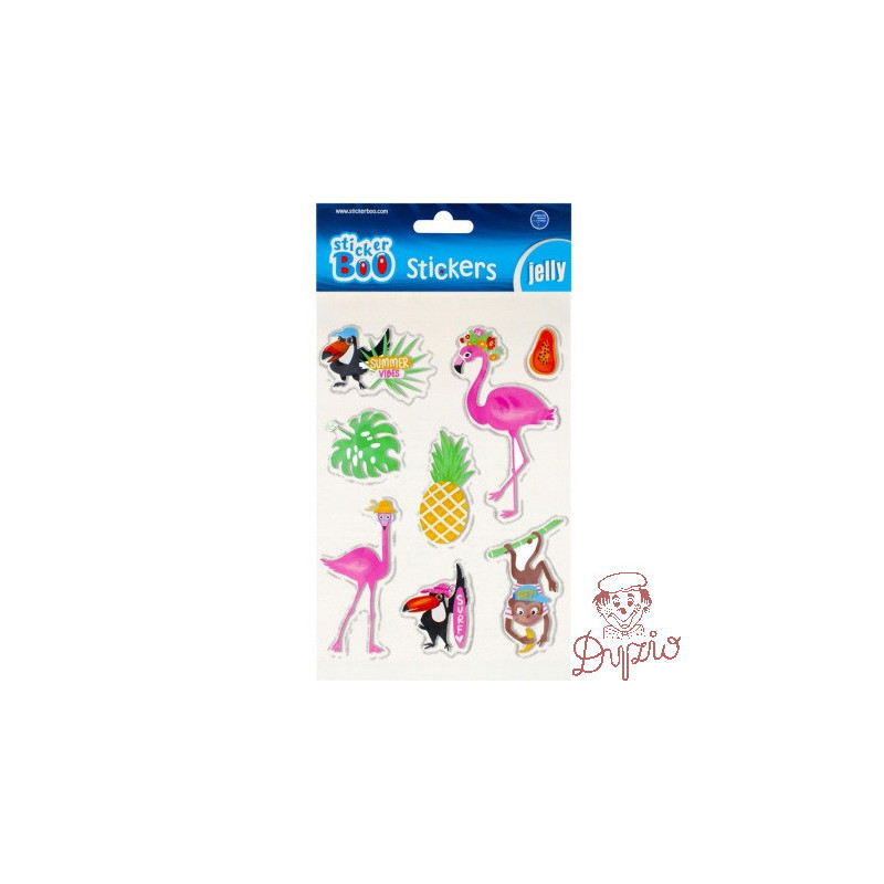 Naklejki 150x260 S-BOO JELLY FLAMINGI 493724