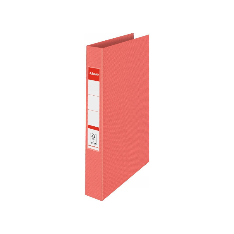 Segregator ringowy Esselte Colour`Breeze A4 42mm 2 ringi koralowy 628433