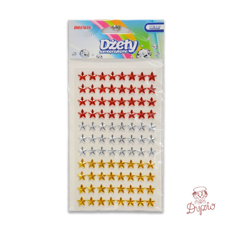 Dżety samoprzylepne gwiazdki DSX4 BREWIS