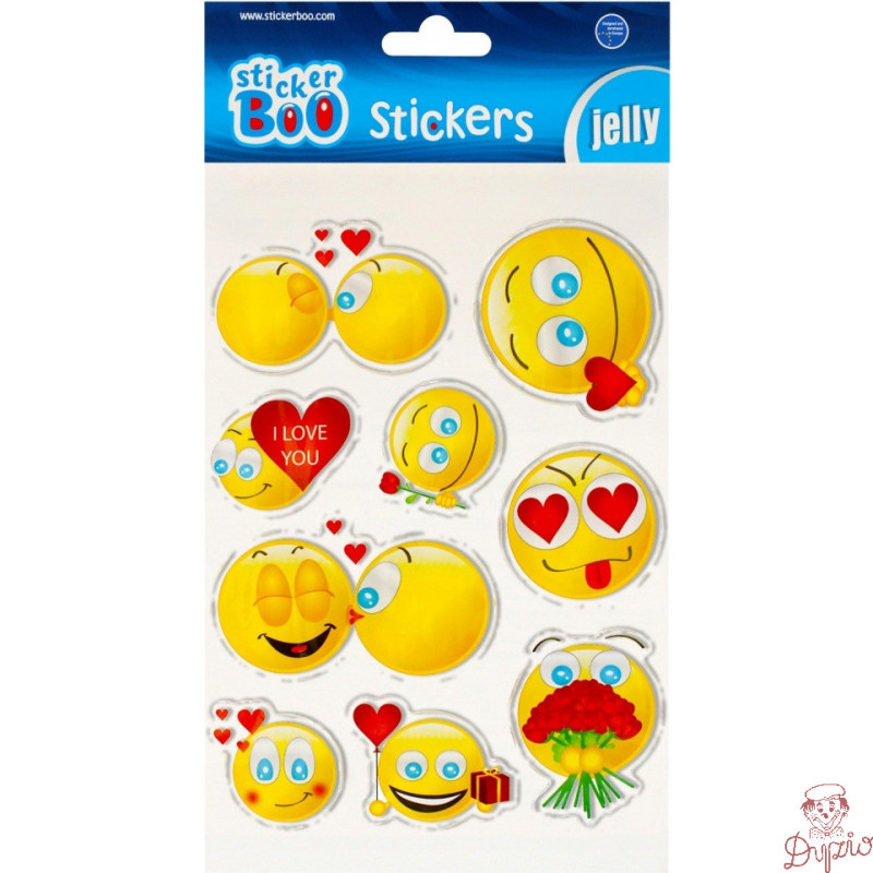 Naklejki 150x260 S-BOO JELLY EMOTIKONY 493720