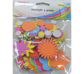 Naklejka piankowa PVC15 kwiatki BREWIS