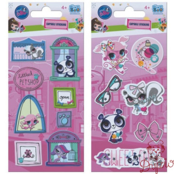 Naklejka 86x190 Littlest Pet Shop S-BOO 296937