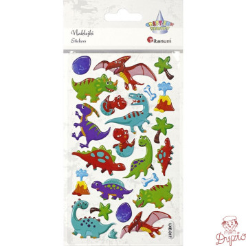 Naklejki wypukłe DINOZAURY 450944 TITANUM