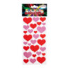 Naklejki piankowe z brokatem SERCA 10x20cm NNK-5526 ALIGA