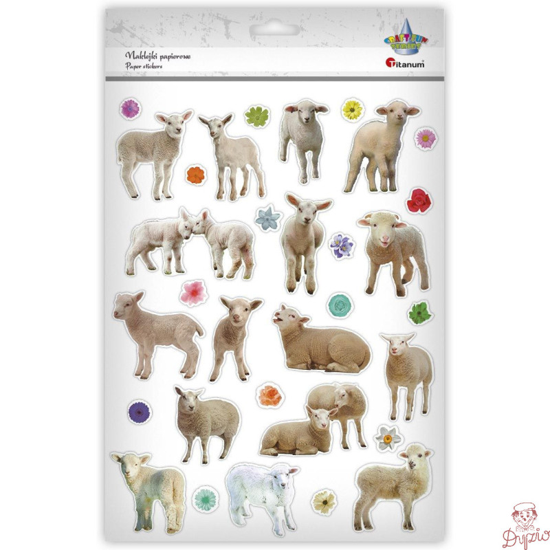 Naklejka Craft-Fun Series Sheep 490754 TITANUM