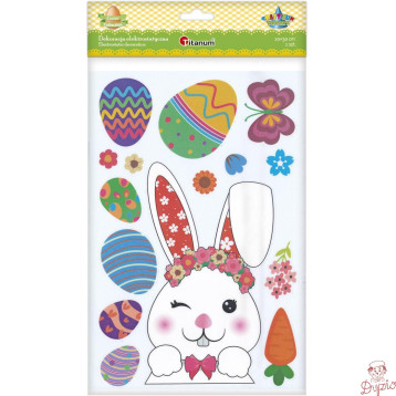 Naklejka Craft-Fun Series Wielkanoc Dekoracja elektrostatyczna 491330 TITANUM