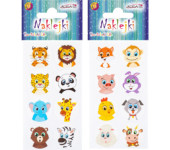 Naklejki ZWIERZĄTKA mix 6x11cm NK-9838 ALIGA
