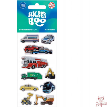 Naklejki 60x180mm AUTA 534609 STICKERBOO