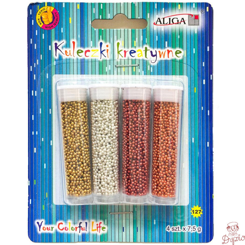 Kuleczki kreatywne 4 kolory x 7,5g. MT-3779 ALIGA