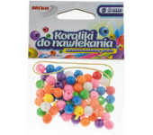 Koraliki do nawlekania 8mm mix kolorów K8-10MIX BREWIS