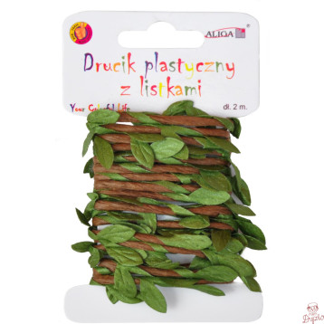 Drucik plastyczny z listkami DPL-2160 2m ALIGA