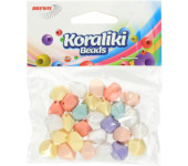 Koraliki akrylowe mix. kolorów pastel KX8 (20g) KZ8 BREWIS