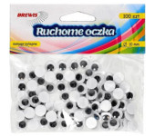 Ozdoba dekoracyjna oczka 10mm (100szt.) RO3 BREWIS 680389